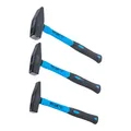 Produktbild: BGS Schlosserhammer-Satz Fiberglasstiel DIN 1041 300 500 800 g 3-tlg.