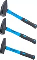 Produktbild: BGS Schlosserhammer-Satz 300 g 500 g 800 g Fiberglasstiel