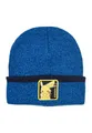 Produktbild: Pokémon Mütze Kinder Jungen – Pikachu Beanie mit Umschlag – Warme Wintermütze aus Strick (DE/NL/SE/PL, Numerisch, 54, Blau)