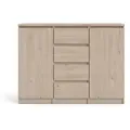 Produktbild: Nada Sideboard 2 Türen Und 4 Schubladen Hickory-dekor.