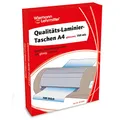 Produktbild: Laminiertaschen im A4-Format, Heißlaminierfolien, glänzend | Wiemann Lehrmittel (100 Stück – 150 mic)