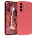 Produktbild: EAZY CASE - Silikonhülle für Galaxy A37 Hülle Silikon Case Rot weich stoßfeste Handyhülle Schutzhülle mit Kameraschutz Dünn Premium Schutz Cover TPU Phone Bumper in Pastell Hellrot Matt