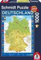 Produktbild: Deutschlandkarte (Puzzle) | Spiel | 4001504582876