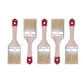 Produktbild: HARDY WORKING TOOLS Flachpinsel-Set 5-teilig, 5 Stück – 60 mm Breite, Malerpinsel Set mit Holzgriff, Lackpinsel Serie *40*, 5PCS, Pinselset A0202-400525
