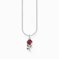 Produktbild: THOMAS SABO Kette Rote Rose Sterlingsilber Kaltemail KE2219-664-10 Länge 45 cm