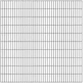 Produktbild: Doppelstab-Gittermatte, Typ 6/5/6, ohne Überstand, Breite 2000 mm x Höhe 2000 mm, Farbe: anthrazit - Grau/Dunkelgrau