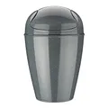 Produktbild: Koziol DEL M Schwingdeckeleimer 12l Recycled Nature Grey
