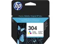 Produktbild: HP 304 original Tinte cyan, magenta, gelb - N9K05AE 100 Seiten