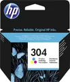 Produktbild: HP 304 Druckerpatrone Original Cyan, Magenta, Gelb N9K05AE Tinte