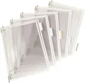 Produktbild: Tarifold Fächermappe Klarsichttafel standard A4 weiß 5 Stück