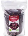 Produktbild: Bio Hibiskusblüten getrocknet | Organic Hibiskustee | Große Blätter für Teemischungen | Premium Qualität | 1Kg BIO| aus Ägypten