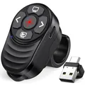 Produktbild: Fingerring Wireless Presenter für Präsentationen Fernbedienung Laptop Powerpo...