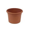 Produktbild: Pflanzkübel Fiona terrakotta Ø20cm Pflanztopf Blumentopf UV beständig Kunststoff