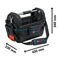 Produktbild: Bosch Pro Click Werkzeugtasche GWT 20 - kompatibel mit L-Boxx