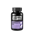 Produktbild: ESN Vitamin D3 + K2 Daily, 300 Tabletten, für Immunsystem und Knochen, made in Germany