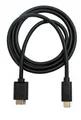 Produktbild: USB 3.1 Kabel 100 cm Typ C Stecker zu 3.0 Micro B Stecker Adapter in Schwarz