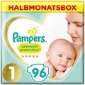 Produktbild: Pampers Premium Protection Windeln Gr. 1 2-5kg Halbmonatsbox 96 Stück 1er Pack