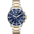 Produktbild: Emporio Armani Diver Mehrfarbig Herren Armbanduhr AR11362