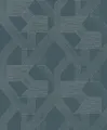 Produktbild: Rasch SCHÖNER WOHNEN-Kollektion Vliestapete LINES 600414 mit geometrischem Motiv in Petrol - 10,05 m x 0,53 m