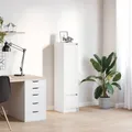 Produktbild: vidaXL Highboard Weiß 29,5x34x119,5 cm Holzwerkstoff