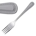 Produktbild: Olympia Perlenbesteck Dessertgabeln (12er-Pack), 185(L)mm, Edelstahl 18/0, hochglanzpoliert, spülmaschinenfest, Tafelgabeln, Restaurants Kneipen Bars Bistros Cafés oder für den Hausgebrauch, C128