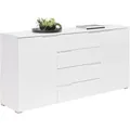 Produktbild: Carryhome Sideboard Spice, Weiß, Weiß Hochglanz, Holzwerkstoff, 2 Fächer, 4 Schublade(n) Schubladen, 165x80x40 cm, Made in EU, Beimöbel erhältlich, Wohnzimmer, Kommoden & Sideboards, Sideboards