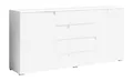 Produktbild: Sideboard Kommode Anrichte Mehrzweckschrank mit 4 Schubladen Weiß Hochglanz