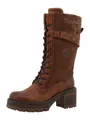 Produktbild: MUSTANG Damen Stiefel mit Blockabsatz und Schaftlasche 15M0132005, Größe:39 EU, Farbe:Braun