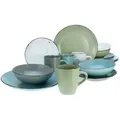 Produktbild: CreaTable Kombiservice Fashion 16tlg. Steinzeug Blau
