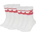 Produktbild: NIKE Unisex 6er Pack Sportsocken - Everyday Essential Stripe, einfarbig