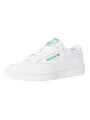 Produktbild: Reebok Club C 85, Jungen Fitnessschuhe, Weiß (Int/White/Green 000), 35 EU