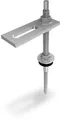 Produktbild: K2 Systems 2000121, Bolzen, Aluminium, Edelstahl, Beton, Faserplatte, Hex, M10, Teilgewinde