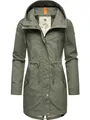 Produktbild: Ragwear Damen Übergangsjacke leichte Jacke lang mit Kapuze Canny Olive24 Gr. S