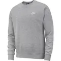 Produktbild: Nike NSW Club Fleece Sweatshirt Herren in dark grey heather-white, Größe XL FS 2025