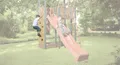 Produktbild: Tabaluga Kletterwand mit 5 Steinen B x T x H 100 x 7 x 150
