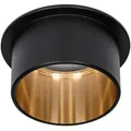 Produktbild: Deckenleuchte Coin Gil in Schwarz/Goldfarben max. 6 W Deckenlampe
