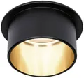 Produktbild: Paulmann 93378 LED-Einbauleuchte LED LED fest eingebaut 6W Schwarz (matt), Gold