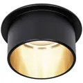 Produktbild: Paulmann 93378 LED-Einbauleuchte LED LED fest eingebaut 6 W Schwarz (matt), Gold