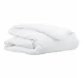 Produktbild: vidaXL Bett 2-in-1 Bettdecke Weiß 220 x 135 x 8 cm Polyester (1-tlg)