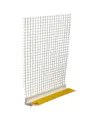 Produktbild: 10x Anputzleiste mit Gewebe und Lippe 9 mm 200 cm = 20m Putzleiste Fensterleiste