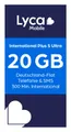 Produktbild: Lyca mobile International Plus S Ultra 4G/5G Prepaid Simkarte EU Roaming