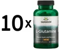 Produktbild: 10 x Swanson L-Glutamine, 500mg - 100 caps (159,90 EUR/kg)