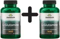 Produktbild: 2 x Swanson L-Glutamine, 500mg - 100 caps (179,00 EUR/kg)