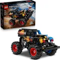 Produktbild: LEGO Technic Monster Jam Grave Digger Feuer und Eis - Monstertruck Modellbau & Konstruktionsspielzeug mit Rückziehmotor - Spielzeug für Kinder, Mädchen & Jungen - Geschenke für Kinder - 42219