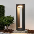 Produktbild: Lucande LED Wegeleuchte / Sockelleuchte 50 cm, Aussenleuchte drehbarer Leuchtkop