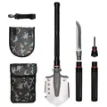Produktbild: Dönges Multifunktionaler Klappspaten All-in-One, in Camouflage Tasche
