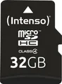 Produktbild: MicroSD Card (microSDHC) 32 GB Intenso