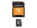 Produktbild: Intenso Flash-Speicherkarte (microSDHC/SD-Adapter inbegriffen)