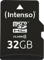 Produktbild: INTENSO MSDHC32G - MicroSDHC-Speicherkarte 32GB, Intenso