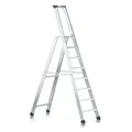 Produktbild: Zarges Stehleiter Seventec S mit Sicherheitsplattform 10 Stufen Standleiter
